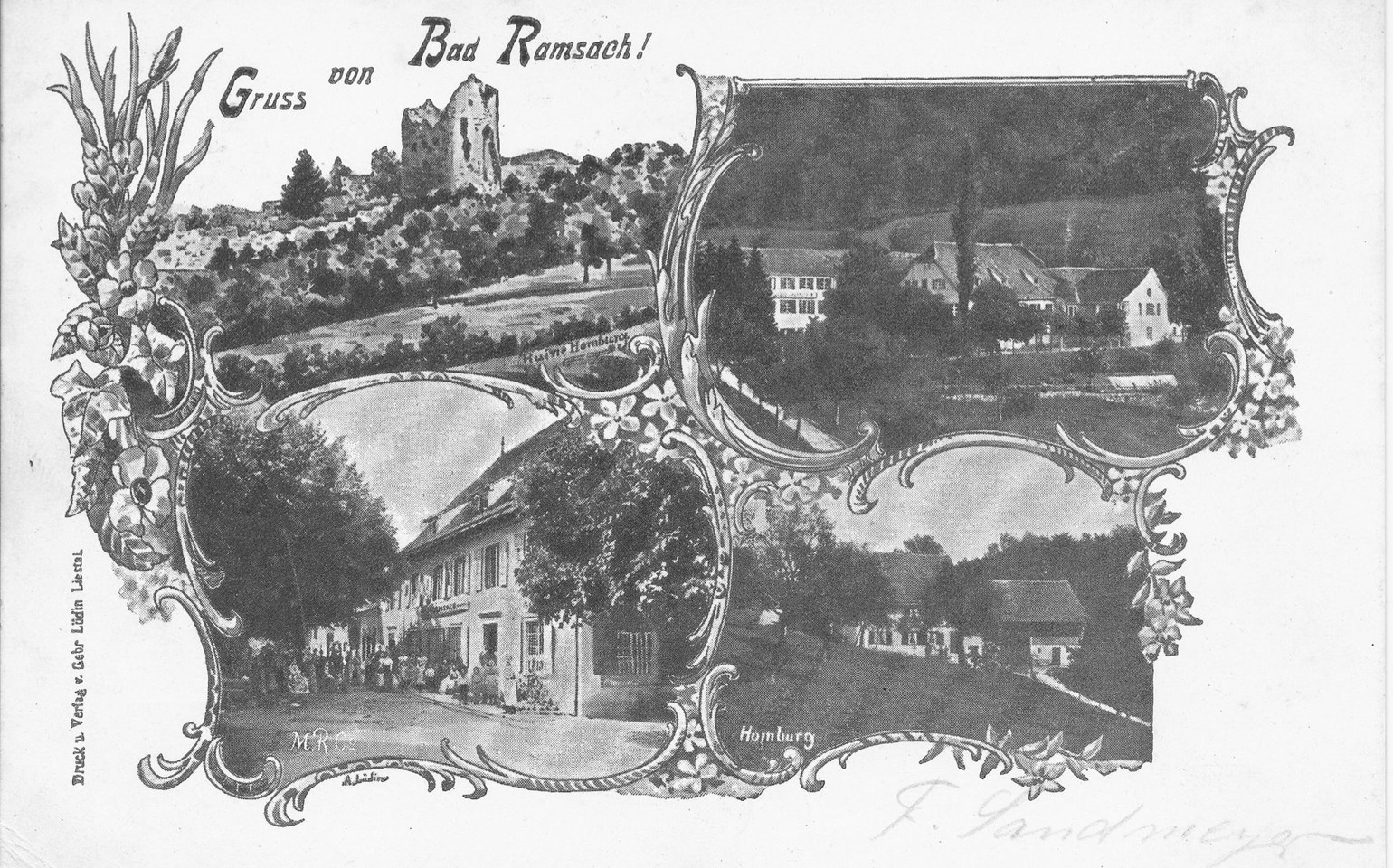 Historical picture of Bad Ramsach Quellhotel Läufelfingen