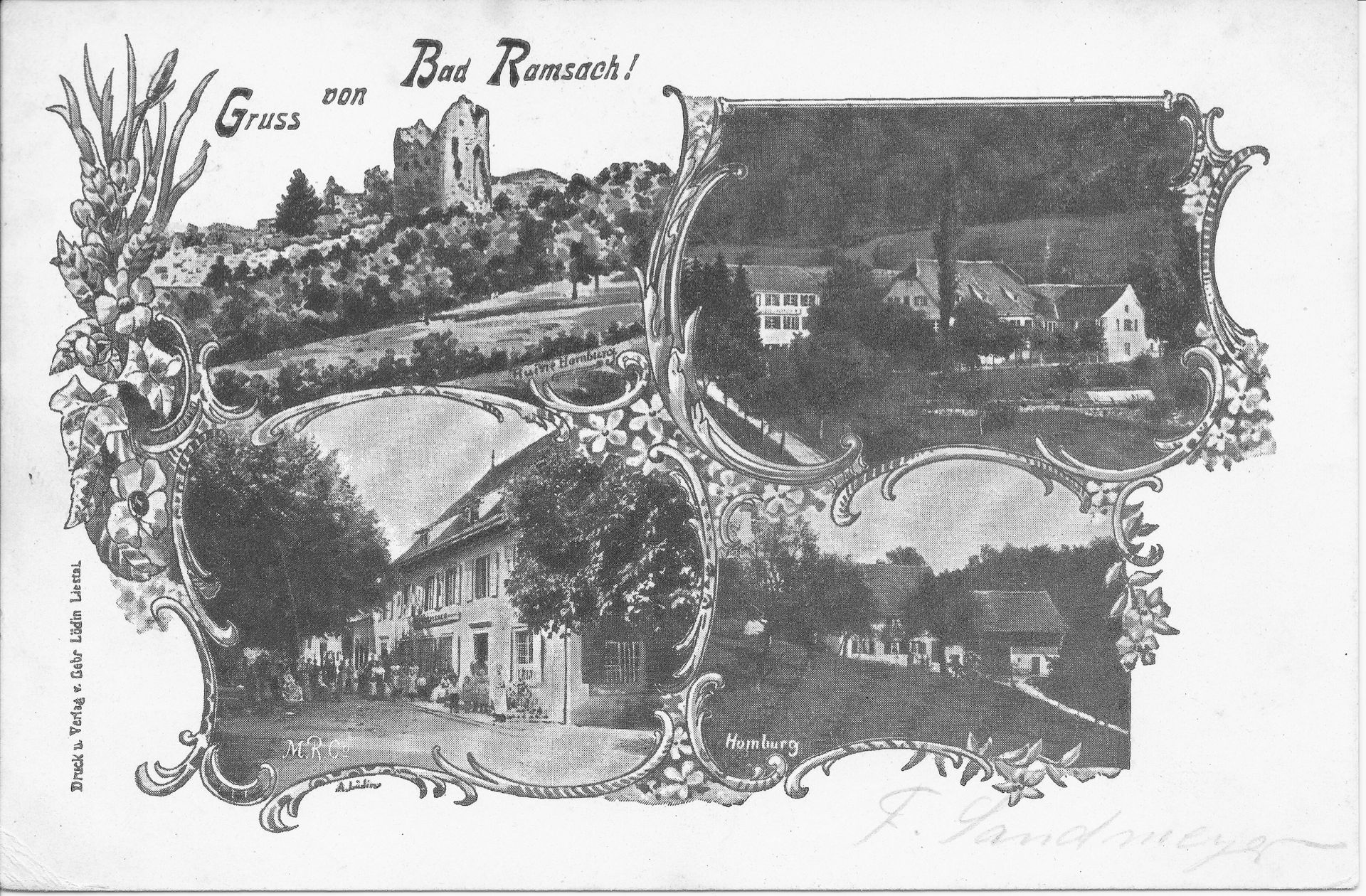 Historical picture of Bad Ramsach Quellhotel Läufelfingen